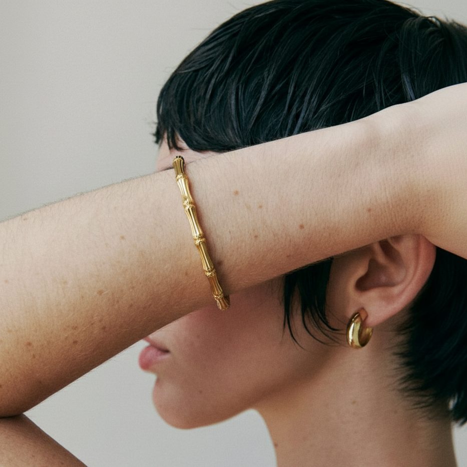 Sculpted Link Bracelet