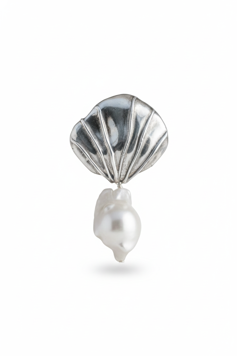 Tide Pearl Brooch
